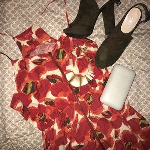 ELLE Colorful Zip-up Dress